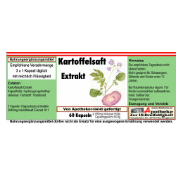 Kartoffelsaft Extraktkapseln