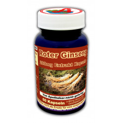 Roter Ginseng 200mg Extrakt Kapseln