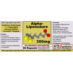Alpha Liponsäure 300 MG Kapseln