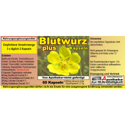 Blutwurz plus Kapseln