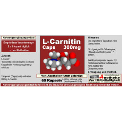 L-Carnitin 300 mg Caps