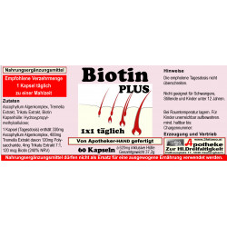 Biotin PLUS Kapseln