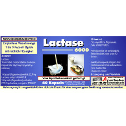 Lactase 6.000 Units