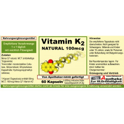 Vitamin K2 natural
