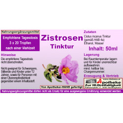 Zistrosentinktur