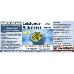 Leistungs- & Antistress Kapseln