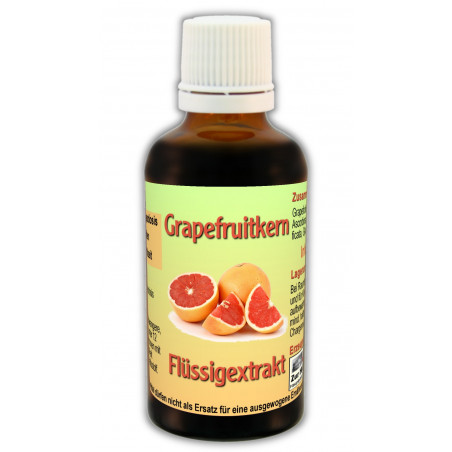 Grapefruitkern Flüssigextrakt Lösung
