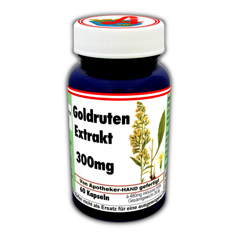 Goldruten Extrakt 300mg Kapseln Goldruten Extrakt 300mg Kapseln