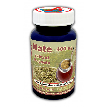 Mate Extrakt 400 mg Kapseln