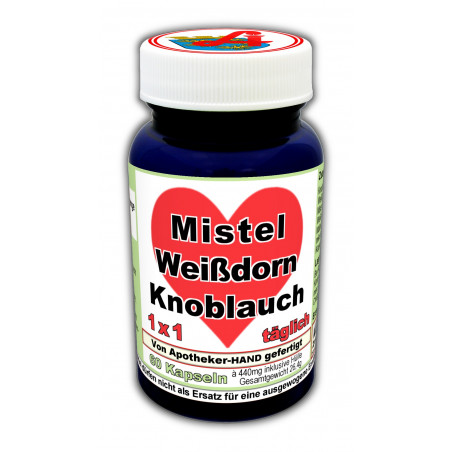 Mistel-Weißdorn-Knoblauch