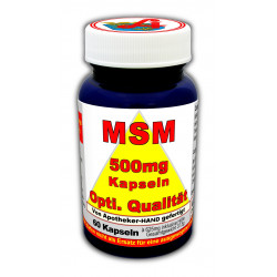MSM 500 MG Optimum Quality Kapseln