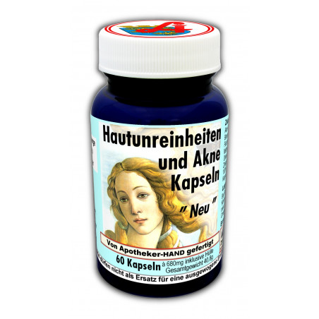 Hautunreinheiten & Akne- Kapseln neu