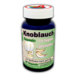 Knoblauch Kapseln 1x1 tägl.